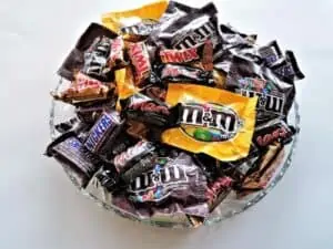 bowl of chocolates